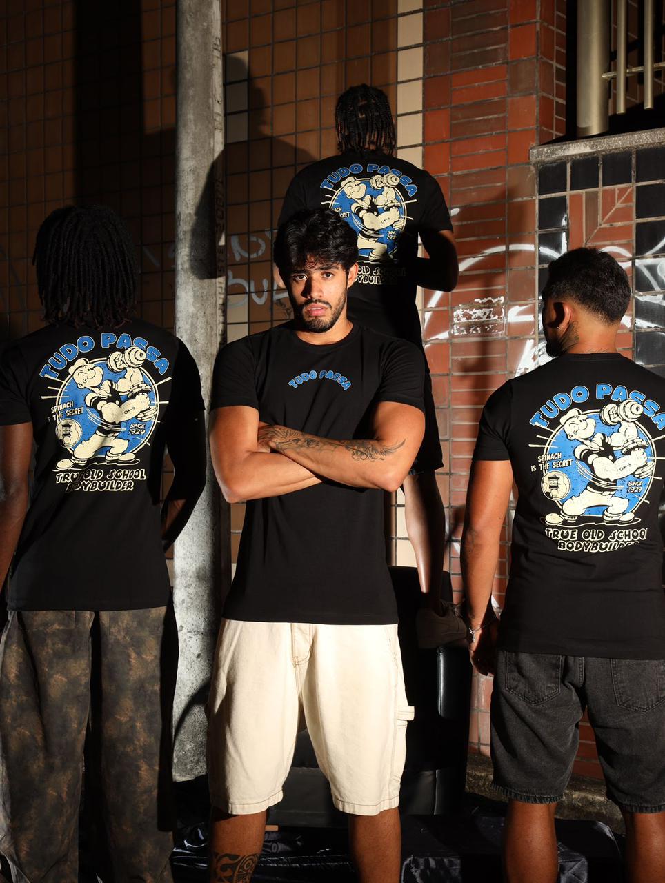 Camisa Longline Preta